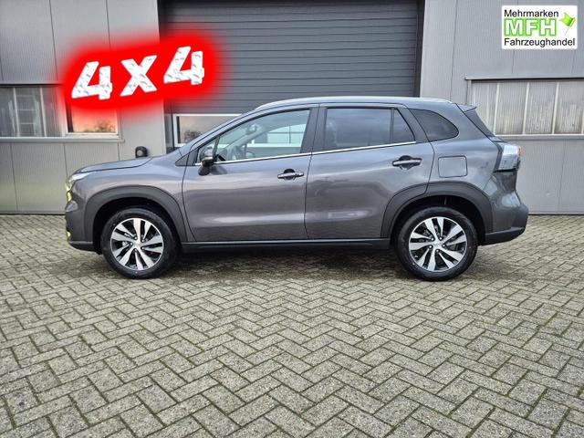 Suzuki S-Cross Comfort+ 110PS Automatik MHEV 4x4 ALLGRIP 1.4 Boosterjet Allrad Teilleder Navi Klimaautomatik Sitzheizung ACC PDC v+h 4x Kamera Suzuki-Radio Apple CarPlay Android Auto Touchscreen 2xKeyless 17-LM 