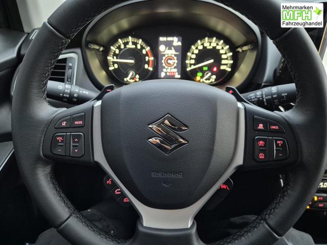 Suzuki S-Cross Comfort+ 110PS Automatik MHEV 4x4 ALLGRIP 1.4 Boosterjet Allrad Teilleder Navi Klimaautomatik Sitzheizung ACC PDC v+h 4x Kamera Suzuki-Radio Apple CarPlay Android Auto Touchscreen 2xKeyless 17-LM 