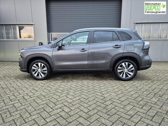 Suzuki S-Cross Comfort+ 110PS Automatik MHEV 4x4 ALLGRIP 1.4 Boosterjet Allrad Teilleder Navi Klimaautomatik Sitzheizung ACC PDC v+h 4x Kamera Suzuki-Radio Apple CarPlay Android Auto Touchscreen 2xKeyless 17-LM 