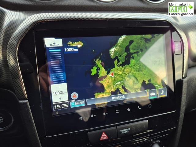 Suzuki Vitara Comfort+ 110PS Automatik MHEV 4x4 ALLGRIP 1.4 Boosterjet Allrad Teilleder Navi Klimaautomatik Sitzheizung ACC PDC v+h R&uuml;ckf.Kamera Suzuki-Radio Apple CarPlay Android Auto Touchscreen 2xKeyless 17-LM 