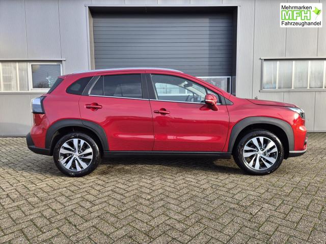 Suzuki S-Cross Comfort+ 110PS Automatik MHEV 4x4 ALLGRIP 1.4 Boosterjet Allrad Teilleder Navi Klimaautomatik Sitzheizung ACC PDC v+h 4x Kamera Suzuki-Radio Apple CarPlay Android Auto Touchscreen 2xKeyless 17-LM 