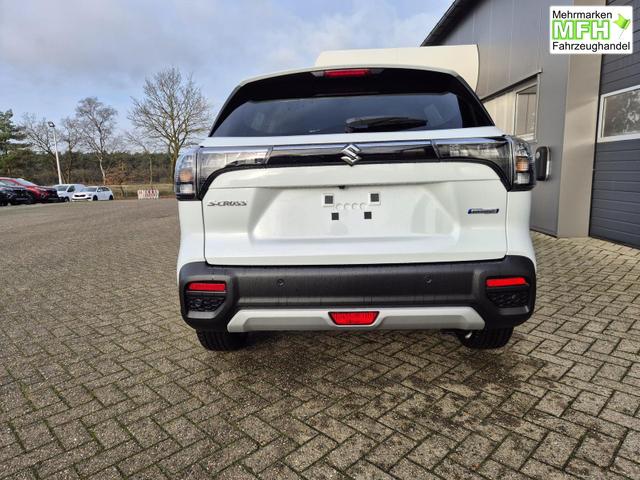 Suzuki S-Cross Comfort+ 110PS Automatik MHEV 4x4 ALLGRIP 1.4 Boosterjet Allrad Teilleder Navi Klimaautomatik Sitzheizung ACC PDC v+h 4x Kamera Suzuki-Radio Apple CarPlay Android Auto Touchscreen 2xKeyless 17-LM 