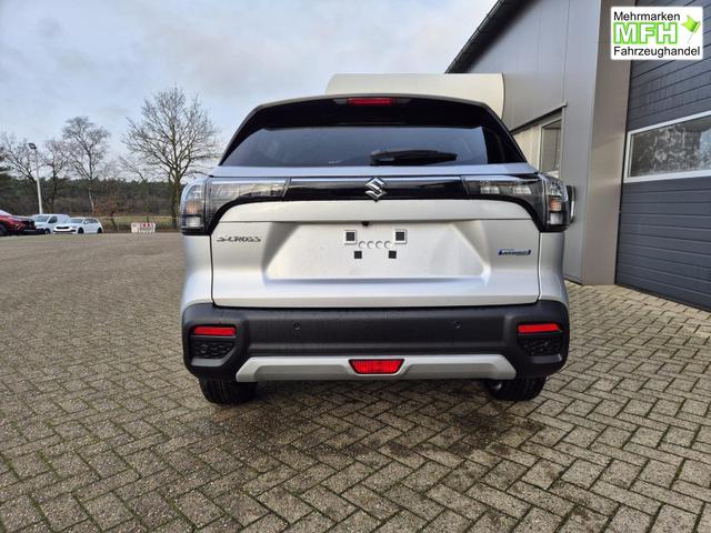 Suzuki S-Cross Comfort+ 110PS Automatik MHEV 4x4 ALLGRIP 1.4 Boosterjet Allrad Teilleder Navi Klimaautomatik Sitzheizung ACC PDC v+h 4x Kamera Suzuki-Radio Apple CarPlay Android Auto Touchscreen 2xKeyless 17-LM 