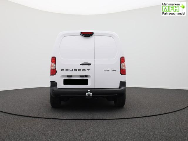 Peugeot Partner 1.5 BlueHDI 102PS NEUES MODELL 2-Sitzer AHK Klima Radio Apple CarPlay Android Auto Bluetooth DAB PDC v+h R&uuml;ckf.Kamera Tempomat Ganzj.Reifen 