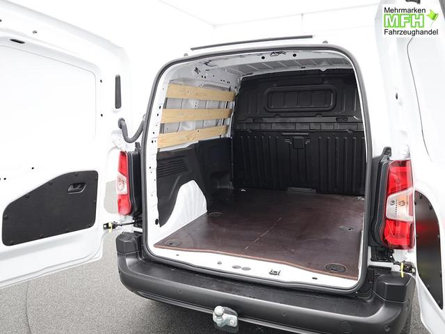 Peugeot Partner 1.5 BlueHDI 102PS NEUES MODELL 2-Sitzer AHK Klima Radio Apple CarPlay Android Auto Bluetooth DAB PDC v+h R&uuml;ckf.Kamera Tempomat Ganzj.Reifen 