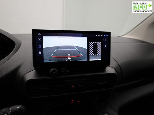Peugeot Partner 1.5 BlueHDI 102PS NEUES MODELL 2-Sitzer AHK Klima Radio Apple CarPlay Android Auto Bluetooth DAB PDC v+h R&uuml;ckf.Kamera Tempomat Ganzj.Reifen 
