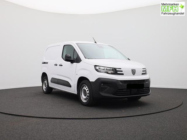 Peugeot Partner 1.5 BlueHDI 102PS NEUES MODELL 2-Sitzer AHK Klima Radio Apple CarPlay Android Auto Bluetooth DAB PDC v+h R&uuml;ckf.Kamera Tempomat Ganzj.Reifen 