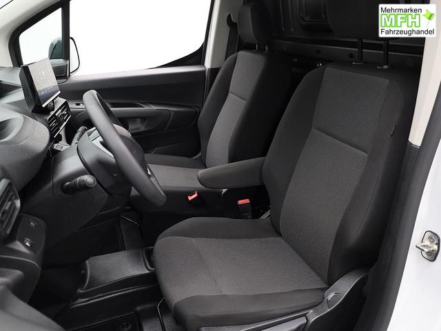 Peugeot Partner 1.5 BlueHDI 102PS NEUES MODELL 2-Sitzer AHK Klima Radio Apple CarPlay Android Auto Bluetooth DAB PDC v+h R&uuml;ckf.Kamera Tempomat Ganzj.Reifen 