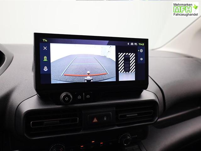 Peugeot Partner 1.5 BlueHDI 102PS NEUES MODELL 2-Sitzer AHK Klima Radio Apple CarPlay Android Auto Bluetooth DAB PDC v+h R&uuml;ckf.Kamera Tempomat Ganzj.Reifen 