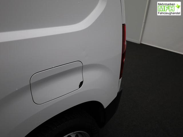 Peugeot Partner 1.5 BlueHDI 102PS NEUES MODELL 2-Sitzer AHK Klima Radio Apple CarPlay Android Auto Bluetooth DAB PDC v+h R&uuml;ckf.Kamera Tempomat Ganzj.Reifen 