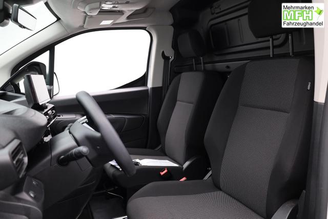 Peugeot Partner 1.5 BlueHDI 102PS NEUES MODELL 2-Sitzer AHK Klima Radio Apple CarPlay Android Auto Bluetooth DAB PDC v+h R&uuml;ckf.Kamera Tempomat Ganzj.Reifen 