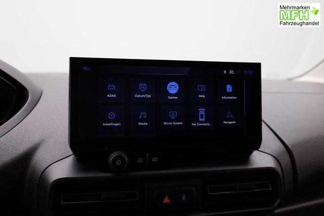 Peugeot Partner 1.5 BlueHDI 102PS NEUES MODELL 2-Sitzer AHK Klima Radio Apple CarPlay Android Auto Bluetooth DAB PDC v+h R&uuml;ckf.Kamera Tempomat Ganzj.Reifen 