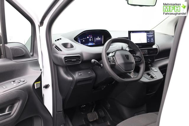 Peugeot Partner 1.5 BlueHDI 130PS Automatik NEUES MODELL 2-Sitzer Apple CarPlay Android Auto AHK Klima Bluetooth DAB PDC v+h R&uuml;ckf.Kamera Tempomat Ganzj.Reifen 