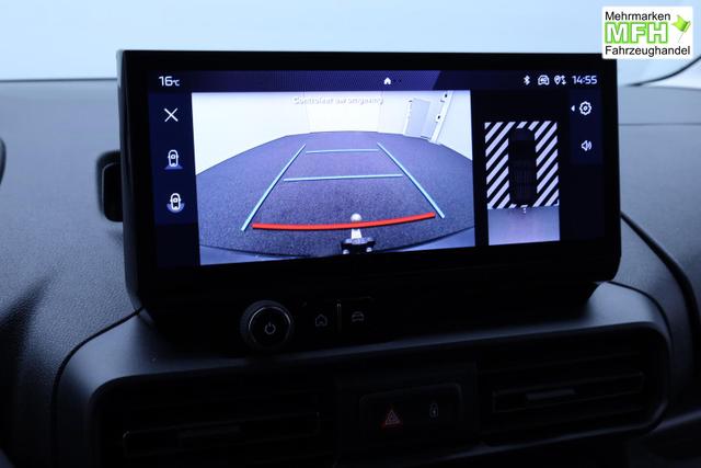Peugeot Partner 1.5 BlueHDI 130PS Automatik NEUES MODELL 2-Sitzer Apple CarPlay Android Auto AHK Klima Bluetooth DAB PDC v+h R&uuml;ckf.Kamera Tempomat Ganzj.Reifen 
