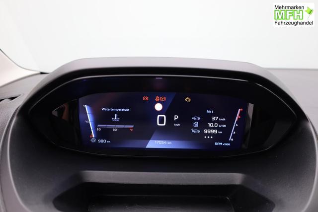Peugeot Partner 1.5 BlueHDI 130PS Automatik NEUES MODELL 2-Sitzer Apple CarPlay Android Auto AHK Klima Bluetooth DAB PDC v+h R&uuml;ckf.Kamera Tempomat Ganzj.Reifen 