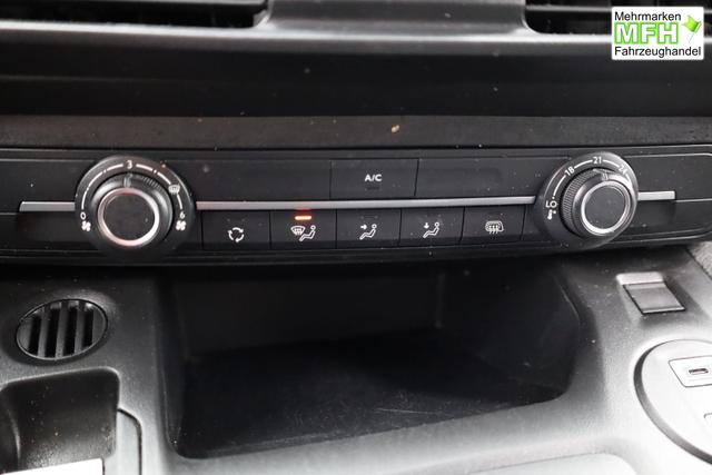 Peugeot Partner 1.5 BlueHDI 130PS Automatik NEUES MODELL 2-Sitzer Apple CarPlay Android Auto AHK Klima Bluetooth DAB PDC v+h R&uuml;ckf.Kamera Tempomat Ganzj.Reifen 