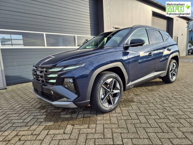 Hyundai TUCSON Trend 1.6 T-GDI 150PS Automatik TZ 2026 Teil-Leder Sitzheizung v+h Lenkradheizung Klimaautomatik Navi Touchscreen DAB+ Apple CarPlay + Android Auto PDC R&uuml;ckf.-Kamera Matrix-LED-Scheinw. 