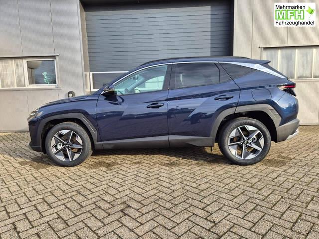 Hyundai TUCSON Trend 1.6 T-GDI 150PS Automatik TZ 2026 Teil-Leder Sitzheizung v+h Lenkradheizung Klimaautomatik Navi Touchscreen DAB+ Apple CarPlay + Android Auto PDC R&uuml;ckf.-Kamera Matrix-LED-Scheinw. 