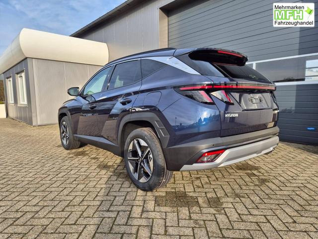 Hyundai TUCSON Trend 1.6 T-GDI 150PS Automatik TZ 2026 Teil-Leder Sitzheizung v+h Lenkradheizung Klimaautomatik Navi Touchscreen DAB+ Apple CarPlay + Android Auto PDC R&uuml;ckf.-Kamera Matrix-LED-Scheinw. 