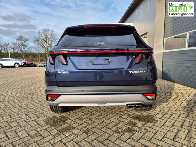 Hyundai TUCSON Trend 1.6 T-GDI 150PS Automatik TZ 2026 Teil-Leder Sitzheizung v+h Lenkradheizung Klimaautomatik Navi Touchscreen DAB+ Apple CarPlay + Android Auto PDC R&uuml;ckf.-Kamera Matrix-LED-Scheinw. 