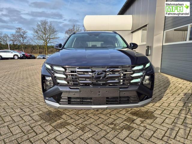 Hyundai TUCSON Trend 1.6 T-GDI 150PS Automatik TZ 2026 Teil-Leder Sitzheizung v+h Lenkradheizung Klimaautomatik Navi Touchscreen DAB+ Apple CarPlay + Android Auto PDC R&uuml;ckf.-Kamera Matrix-LED-Scheinw. 