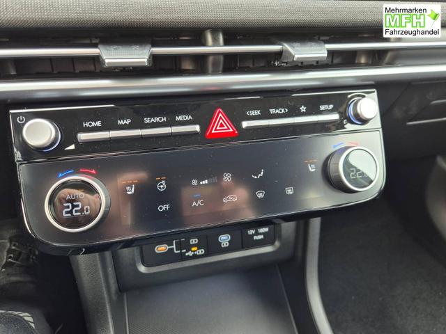 Hyundai TUCSON Trend 1.6 T-GDI 150PS Automatik TZ 2026 Teil-Leder Sitzheizung v+h Lenkradheizung Klimaautomatik Navi Touchscreen DAB+ Apple CarPlay + Android Auto PDC R&uuml;ckf.-Kamera Matrix-LED-Scheinw. 