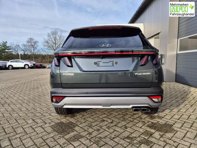 Hyundai TUCSON Trend 1.6 T-GDI 150PS Automatik TZ 2026 Teil-Leder Sitzheizung v+h Lenkradheizung Klimaautomatik Navi Touchscreen DAB+ Apple CarPlay + Android Auto PDC R&uuml;ckf.-Kamera Matrix-LED-Scheinw. 
