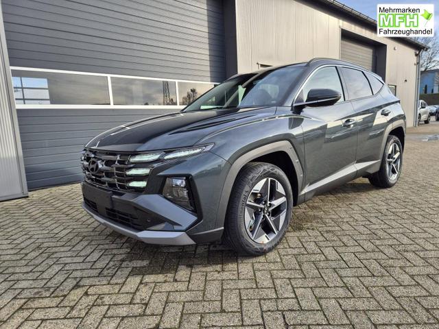 Hyundai TUCSON Trend 1.6 T-GDI 150PS Automatik TZ 2026 Teil-Leder Sitzheizung v+h Lenkradheizung Klimaautomatik Navi Touchscreen DAB+ Apple CarPlay + Android Auto PDC R&uuml;ckf.-Kamera Matrix-LED-Scheinw. 