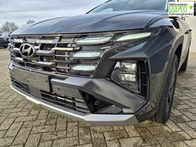 Hyundai TUCSON Trend 1.6 T-GDI 150PS Automatik TZ 2026 Teil-Leder Sitzheizung v+h Lenkradheizung Klimaautomatik Navi Touchscreen DAB+ Apple CarPlay + Android Auto PDC R&uuml;ckf.-Kamera Matrix-LED-Scheinw. 