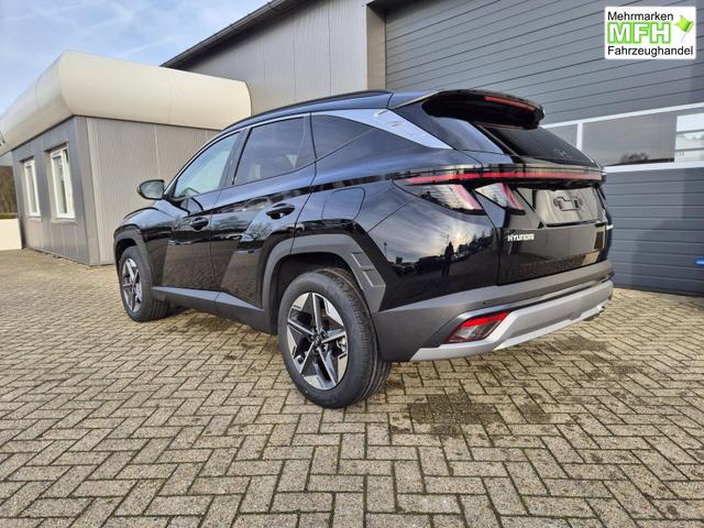Hyundai TUCSON Trend 1.6 T-GDI 150PS Automatik TZ 2026 Teil-Leder Sitzheizung v+h Lenkradheizung Klimaautomatik Navi Touchscreen DAB+ Apple CarPlay + Android Auto PDC R&uuml;ckf.-Kamera Matrix-LED-Scheinw. 