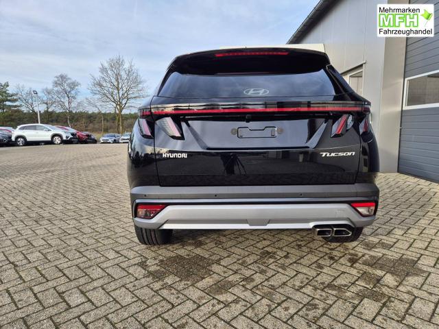 Hyundai TUCSON Trend 1.6 T-GDI 150PS Automatik TZ 2026 Teil-Leder Sitzheizung v+h Lenkradheizung Klimaautomatik Navi Touchscreen DAB+ Apple CarPlay + Android Auto PDC R&uuml;ckf.-Kamera Matrix-LED-Scheinw. 