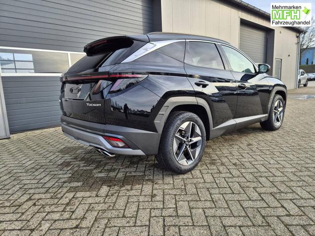 Hyundai TUCSON Trend 1.6 T-GDI 150PS Automatik TZ 2026 Teil-Leder Sitzheizung v+h Lenkradheizung Klimaautomatik Navi Touchscreen DAB+ Apple CarPlay + Android Auto PDC R&uuml;ckf.-Kamera Matrix-LED-Scheinw. 