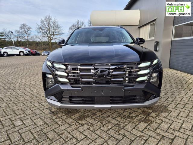 Hyundai TUCSON Trend 1.6 T-GDI 150PS Automatik TZ 2026 Teil-Leder Sitzheizung v+h Lenkradheizung Klimaautomatik Navi Touchscreen DAB+ Apple CarPlay + Android Auto PDC R&uuml;ckf.-Kamera Matrix-LED-Scheinw. 