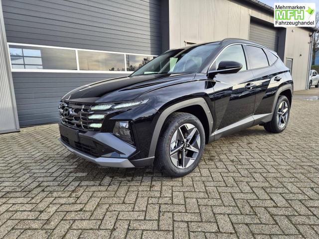 Hyundai TUCSON Trend 1.6 T-GDI 150PS Automatik TZ 2026 Teil-Leder Sitzheizung v+h Lenkradheizung Klimaautomatik Navi Touchscreen DAB+ Apple CarPlay + Android Auto PDC R&uuml;ckf.-Kamera Matrix-LED-Scheinw. 