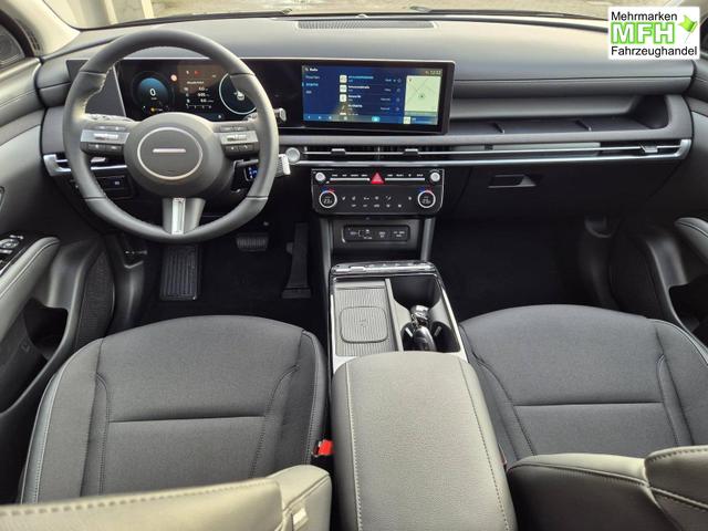 Hyundai TUCSON Trend 1.6 T-GDI 150PS Automatik TZ 2026 Teil-Leder Sitzheizung v+h Lenkradheizung Klimaautomatik Navi Touchscreen DAB+ Apple CarPlay + Android Auto PDC R&uuml;ckf.-Kamera Matrix-LED-Scheinw. 