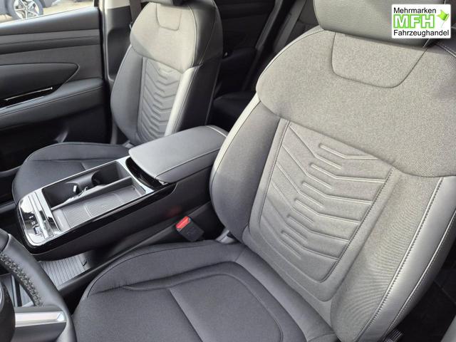 Hyundai TUCSON Trend 1.6 T-GDI 150PS Automatik TZ 2026 Teil-Leder Sitzheizung v+h Lenkradheizung Klimaautomatik Navi Touchscreen DAB+ Apple CarPlay + Android Auto PDC R&uuml;ckf.-Kamera Matrix-LED-Scheinw. 