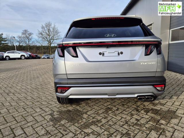Hyundai TUCSON Trend 1.6 T-GDI 150PS Automatik TZ 2026 Teil-Leder Sitzheizung v+h Lenkradheizung Klimaautomatik Navi Touchscreen DAB+ Apple CarPlay + Android Auto PDC R&uuml;ckf.-Kamera Matrix-LED-Scheinw. 