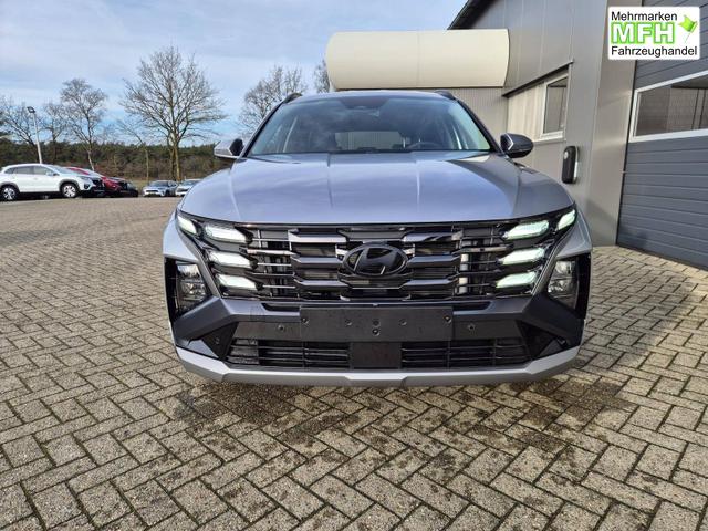 Hyundai TUCSON Trend 1.6 T-GDI 150PS Automatik TZ 2026 Teil-Leder Sitzheizung v+h Lenkradheizung Klimaautomatik Navi Touchscreen DAB+ Apple CarPlay + Android Auto PDC R&uuml;ckf.-Kamera Matrix-LED-Scheinw. 