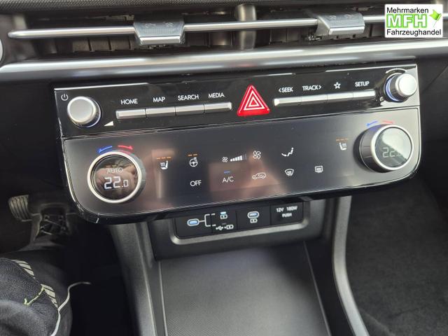 Hyundai TUCSON Trend 1.6 T-GDI 150PS Automatik TZ 2026 Teil-Leder Sitzheizung v+h Lenkradheizung Klimaautomatik Navi Touchscreen DAB+ Apple CarPlay + Android Auto PDC R&uuml;ckf.-Kamera Matrix-LED-Scheinw. 