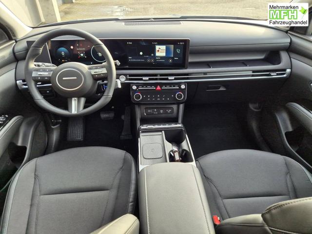 Hyundai TUCSON Trend 1.6 T-GDI 150PS Automatik TZ 2026 Teil-Leder Sitzheizung v+h Lenkradheizung Klimaautomatik Navi Touchscreen DAB+ Apple CarPlay + Android Auto PDC R&uuml;ckf.-Kamera Matrix-LED-Scheinw. 