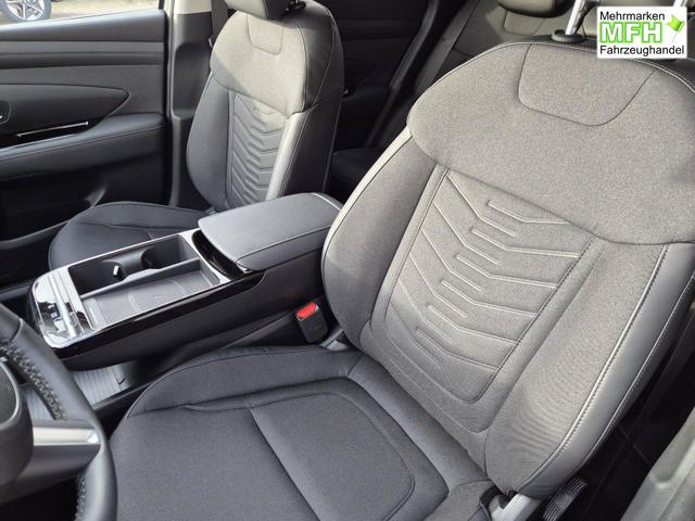 Hyundai TUCSON Trend 1.6 T-GDI 150PS Automatik TZ 2026 Teil-Leder Sitzheizung v+h Lenkradheizung Klimaautomatik Navi Touchscreen DAB+ Apple CarPlay + Android Auto PDC R&uuml;ckf.-Kamera Matrix-LED-Scheinw. 