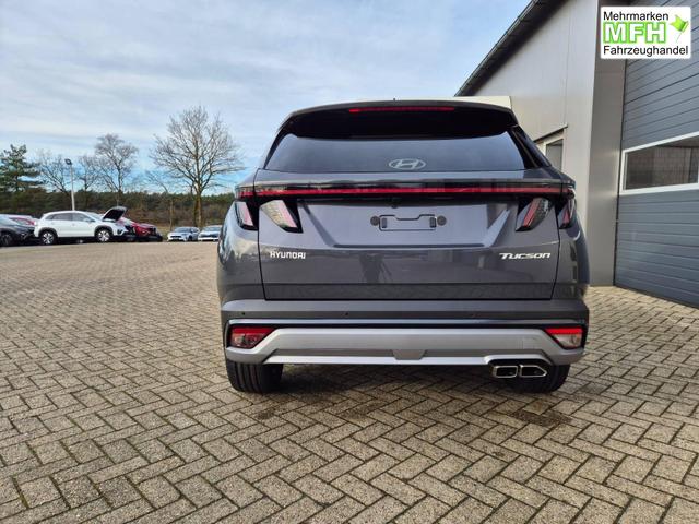 Hyundai TUCSON Trend 1.6 T-GDI 150PS Automatik TZ 2026 Teil-Leder Sitzheizung v+h Lenkradheizung Klimaautomatik Navi Touchscreen DAB+ Apple CarPlay + Android Auto PDC R&uuml;ckf.-Kamera Matrix-LED-Scheinw. 