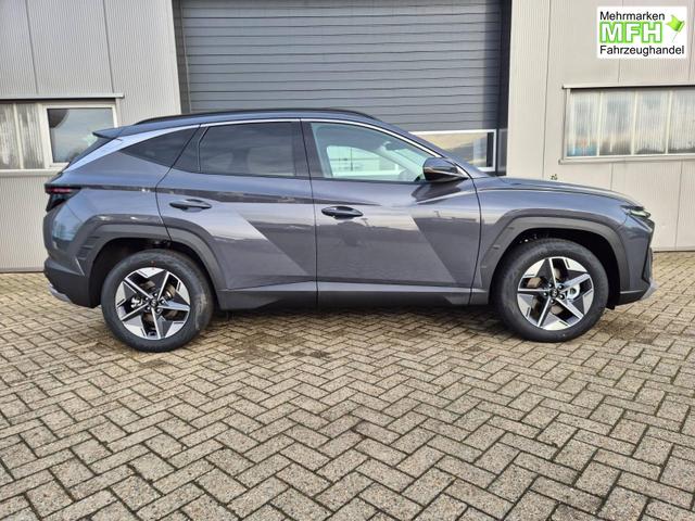 Hyundai TUCSON Trend 1.6 T-GDI 150PS Automatik TZ 2026 Teil-Leder Sitzheizung v+h Lenkradheizung Klimaautomatik Navi Touchscreen DAB+ Apple CarPlay + Android Auto PDC R&uuml;ckf.-Kamera Matrix-LED-Scheinw. 