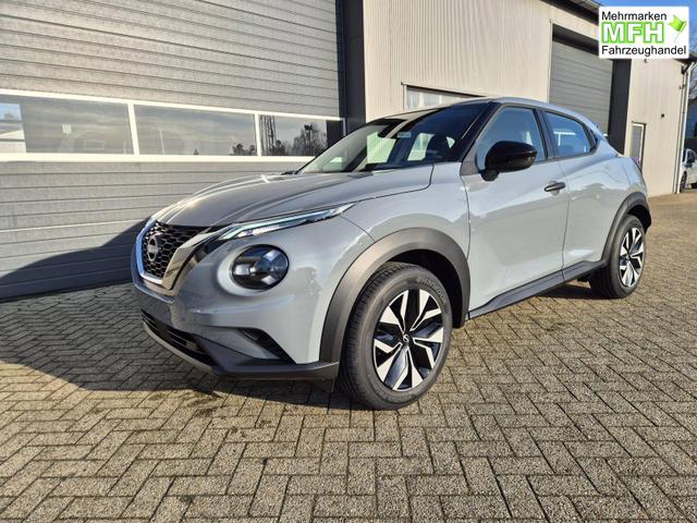 Nissan Juke 1.0 DIG-T 114PS Acenta Klimaautomatik Sitzheizung R&uuml;ckf.Kamera Bluetooth Touchscreen wireless Apple CarPlay Android Auto 