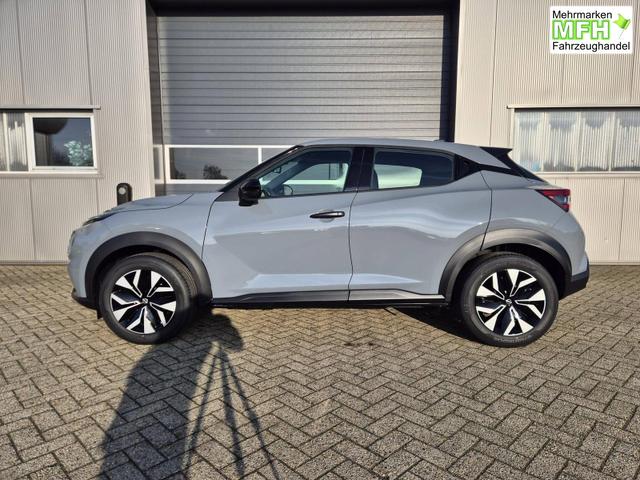 Nissan Juke 1.0 DIG-T 114PS Acenta Klimaautomatik Sitzheizung R&uuml;ckf.Kamera Bluetooth Touchscreen wireless Apple CarPlay Android Auto 