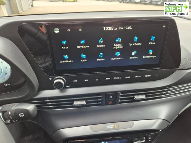 Hyundai i20 1.0 T-GDI 90PS Trend Automatik 5-t&uuml;rig Klimaautomatik Sitzheizung Lenkradheizung R&uuml;ckf.Kamera PDC Apple CarPlay Android Auto Tempomat Touchscreen 16"LM 
