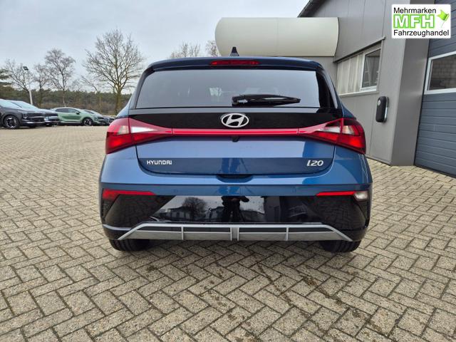 Hyundai i20 1.0 T-GDI 90PS Trend Automatik 5-t&uuml;rig Klimaautomatik Sitzheizung Lenkradheizung R&uuml;ckf.Kamera PDC Apple CarPlay Android Auto Tempomat Touchscreen 16"LM 