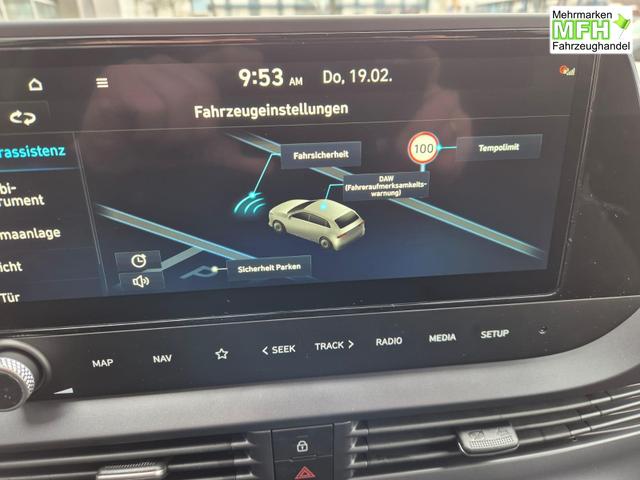 Hyundai i20 1.0 T-GDI 90PS Trend Automatik 5-t&uuml;rig Klimaautomatik Sitzheizung Lenkradheizung R&uuml;ckf.Kamera PDC Apple CarPlay Android Auto Tempomat Touchscreen 16"LM 