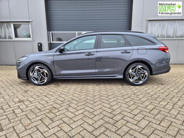 Hyundai i30 Kombi 1.6 T-GDI 150PS Automatik N-Line MY2026 Sitzheizung Lenkradheizung Klimaautomatik Navi 10,3"-Touchscreen Bluelink Apple CarPlay + Android Auto PDC v+h R&uuml;ckf.Kamera 18-LM 
