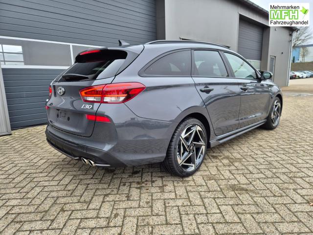 Hyundai i30 Kombi 1.6 T-GDI 150PS Automatik N-Line MY2026 Sitzheizung Lenkradheizung Klimaautomatik Navi 10,3"-Touchscreen Bluelink Apple CarPlay + Android Auto PDC v+h R&uuml;ckf.Kamera 18-LM 